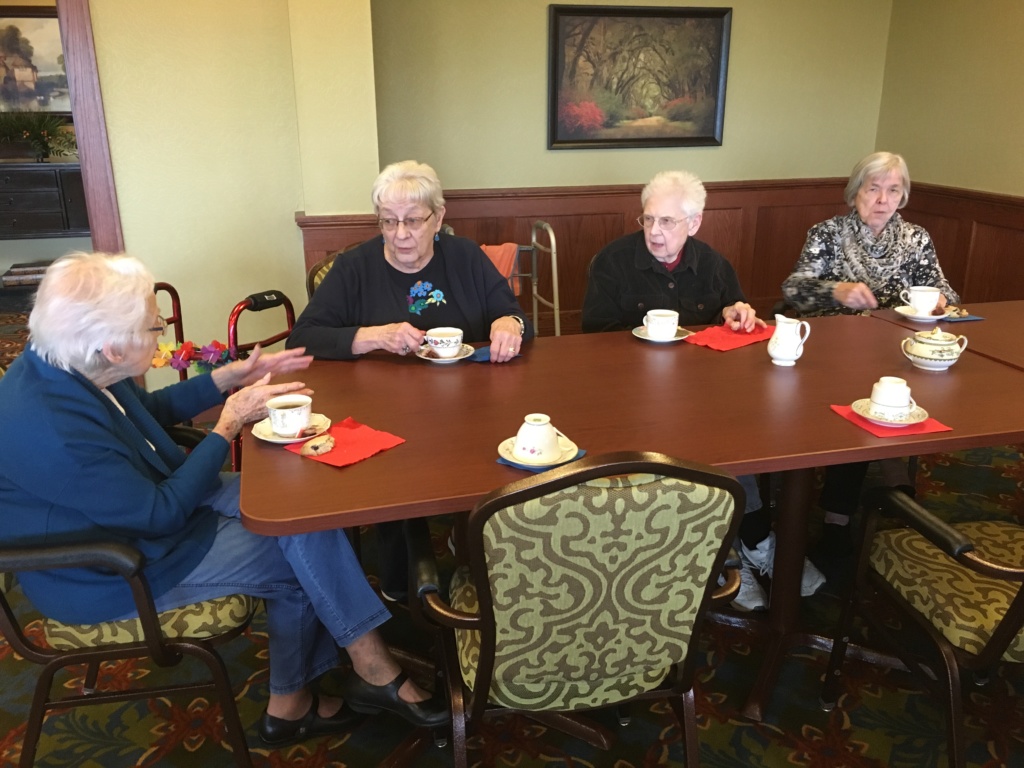 Tea Party Eagan Pointe Senior Living