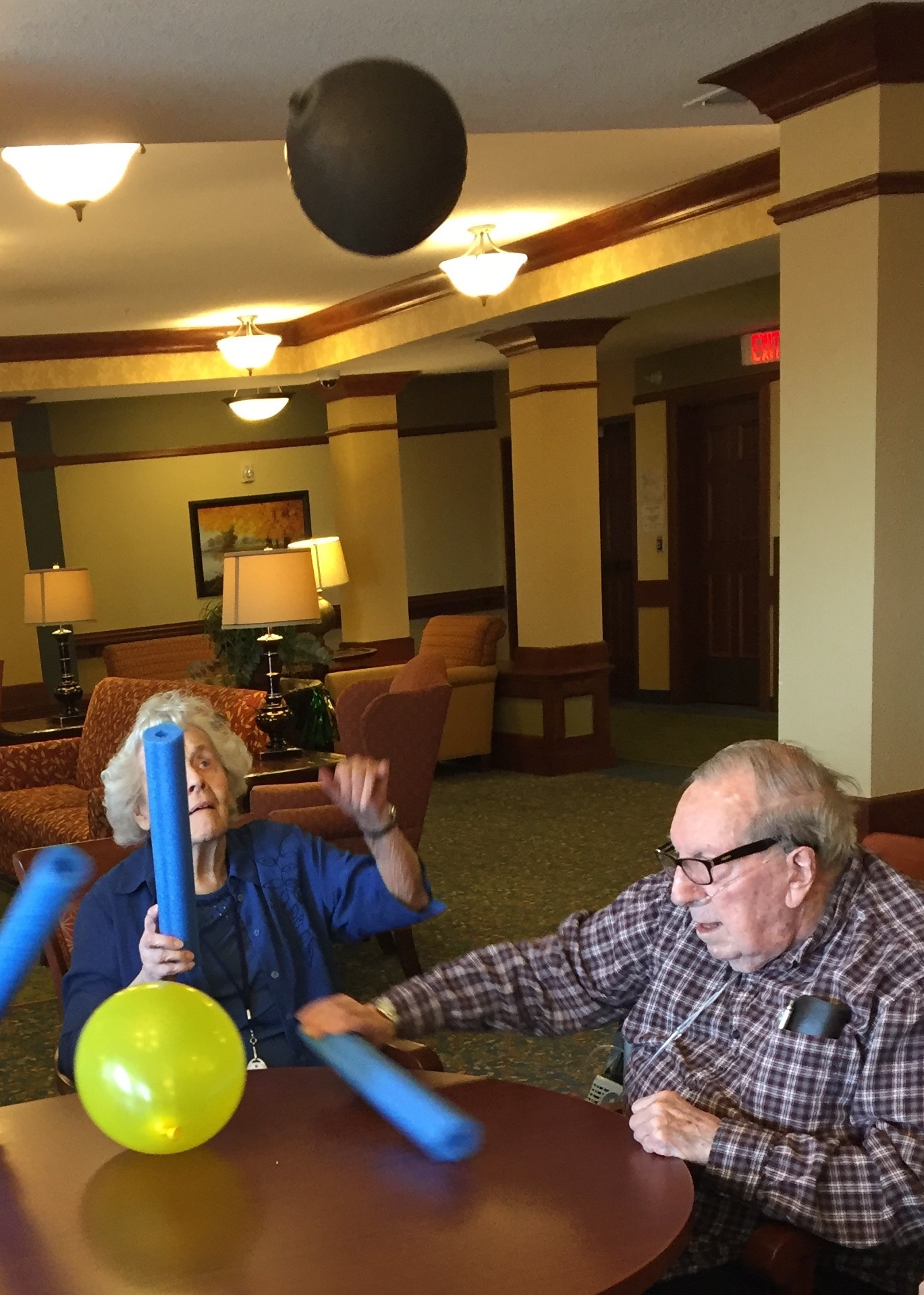 Noodle Ball! Eagan Pointe Senior Living