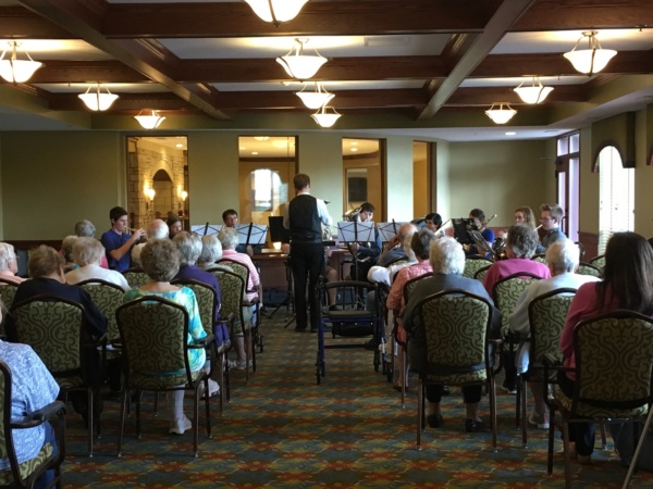 Eagle Scout Performance at Eagan Pointe Senior Living